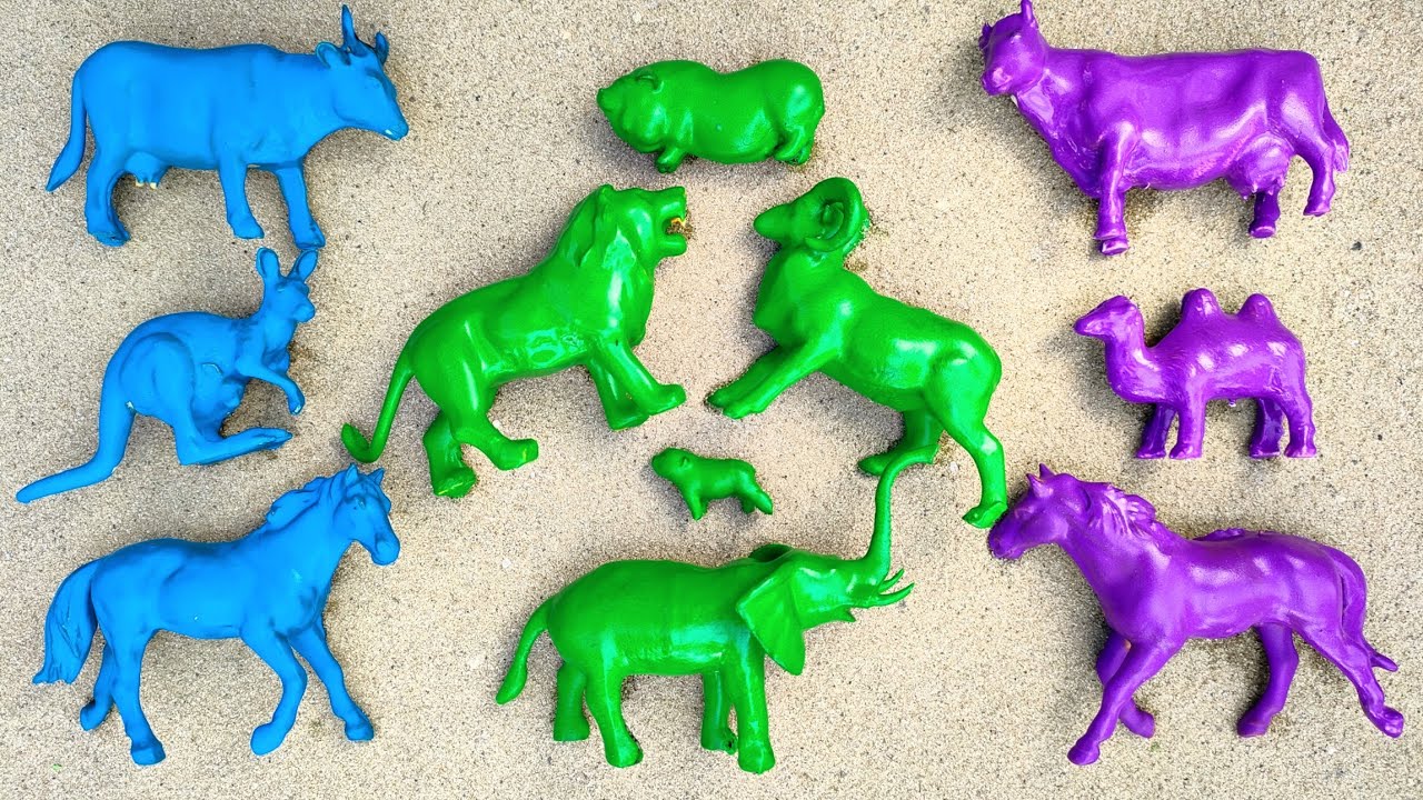 menemukan kuda rusa kerbau kambing babi s1nga unta Sapi gajah kanguru Jerapah