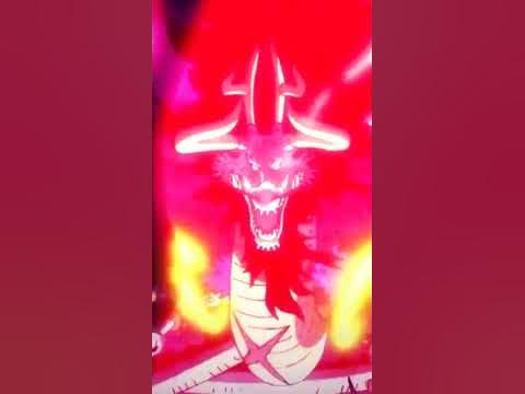 Luffy vs Kaido! Kong Gatling gun. One Piece - YouTube