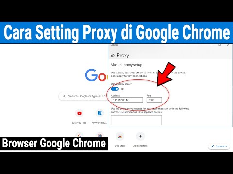 Video: Bagaimanakah cara saya menggunakan proksi pada Chromebook?