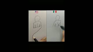 cuál les gusta más #arte #dibujo #draw #drawing #mexico #parati #shorts #usa #dibujosnev