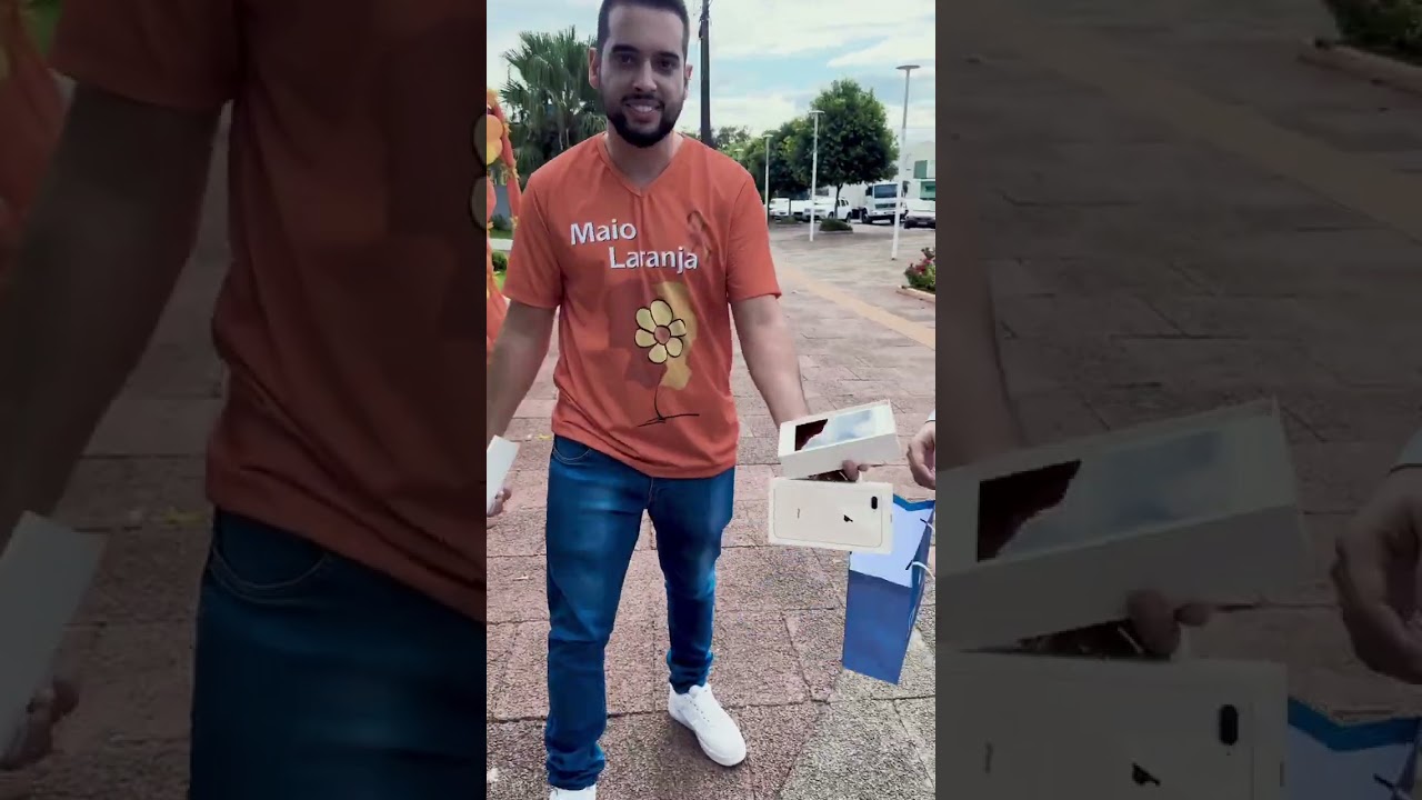 DEI IPHONE PARA O SEGUIDOR | O JOGO DO DARDO!
