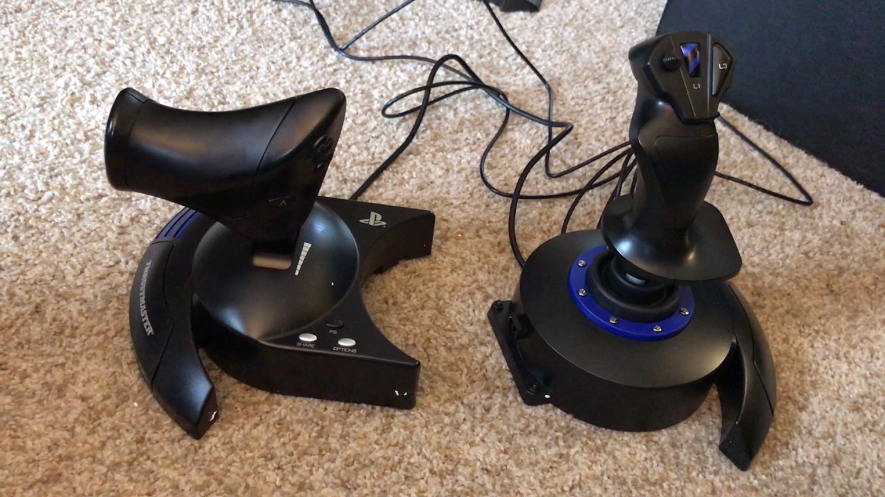 Hotas4 jogo de controle de dois mão, saitek evo ps4/pc, computador de  microcomputador, simulador de voo, fighter