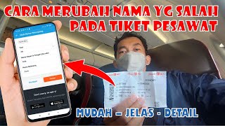 Download Lagu How to Correct a Wrong Name on a Plane Ticket | Changing the Name on a Plane Ticket MP3