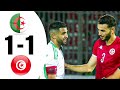 ملخص الجزائر و تونس 1 1 مباراة ودية دربي شمال إفريقيا 