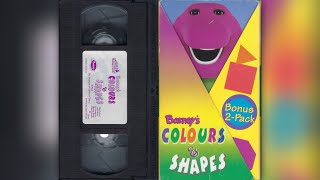 Barney’s Colours and Shapes: The Treasure of Rainbow Beard [1993] - 1997 VHS Release (Canadian)