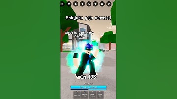 [SKILL BUILDER] Shinjuku Gojo Moveset In JJS#roblox #jujutsushenanigans