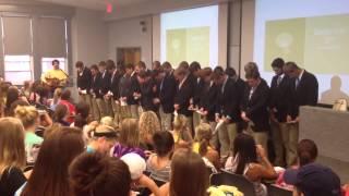 Kentucky ATO 2013 Fall Class Serenade - Delta Gamma