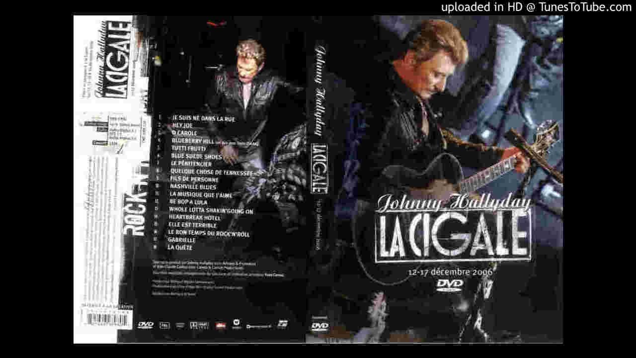 Johnny Hallyday Blueberry Hill Live La Cigale 2006 Youtube