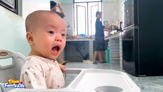Baby Kim was shouting to get her mother and Quynh's attention screenshot 4