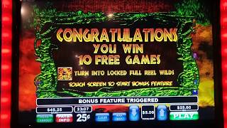 Wild Life BONUS! 10 Free Spins & Locking WILDS