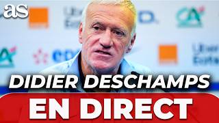 EN DIRECT : DIDIER DESCHAMPS annonce la liste de la FRANCE pour la COUPE DU MONDE