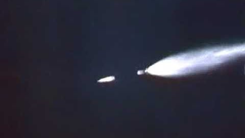NASA, first stage separation of Apollo 11, rocket booster