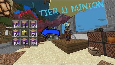 How to get a Tier 11 Oak Minion in 5 minutes (Hypixel Skyblock)