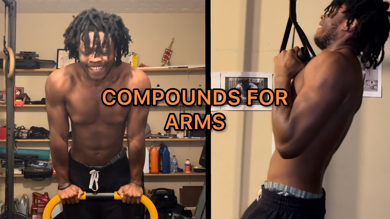 043 Daily Calisthenics: Compund exercises for Arms - YouTube