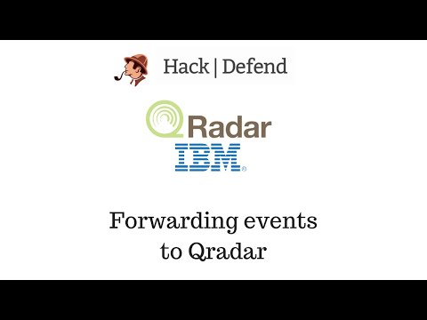 Forwarding Events to Qradar