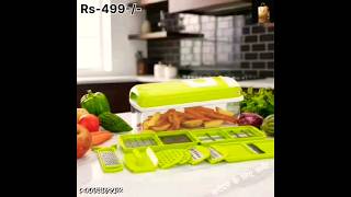 12-in-1 Multipurpose Vegetable Chopper & Slicer | 👍👍#trending #viral