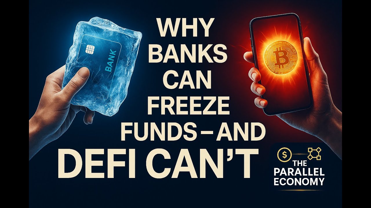 Why Your Bank Can Freeze Funds — and DeFi Can