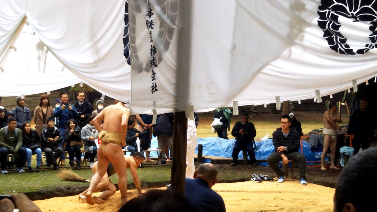 ２０１９年　春日若宮おん祭奉納相撲①