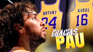 ¡SE RETIRA PAU GASOL! EL JUGADOR QUE LO CAMBIÓ TODO