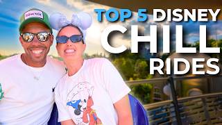 Ranking Disney's Most Relaxing Attractions | Top 5 Chill Rides (Disney Countdown Podcast)