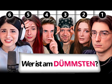 6 STREAMER BEWERTEN SICH GEGENSEITIG | Rank & Roast 🌶️🔥