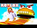 SCAPPIAMO DALL' HAMBURGER GIGANTE DI ROBLOX!!