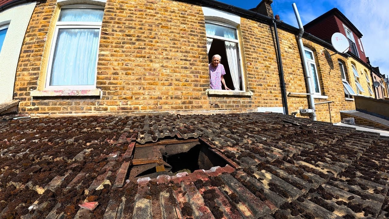 Edie's Roof COLLAPSES The Home Rescue Begins!