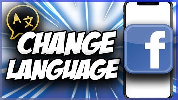 How To Change Your Language On Facebook ✅ Quick & Easy 2022