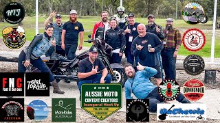 Australian Moto Content Creators Meetup | Motovloggers | Group Motorcycle Ride