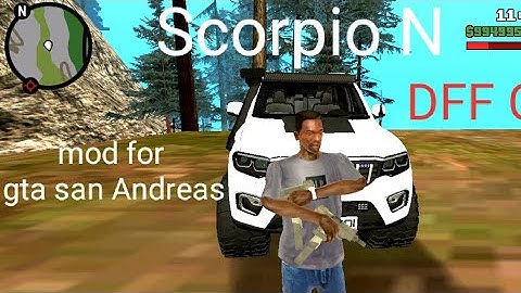 Gta san andreas 💯💯 mod Scorpio n mod 💯💯real warking
