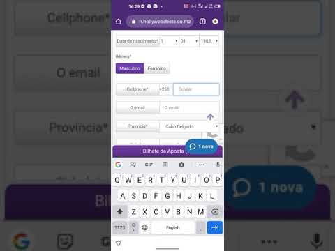 COMO ABRIR UMA CONTA HOLLYWOOD BETS