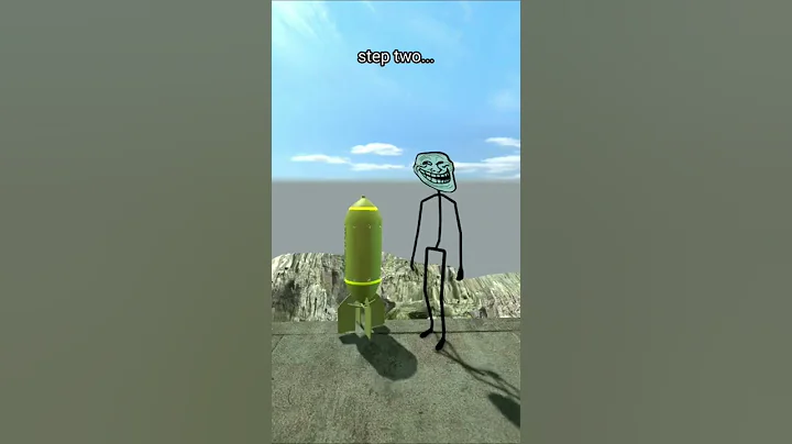 gmod but nuclear bomb #shorts #gmod