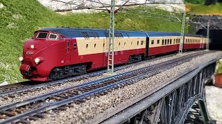 유럽횡단열차 Roco SBB RAm TEE(Trans Europ Express) 디젤 DCC 모형기차