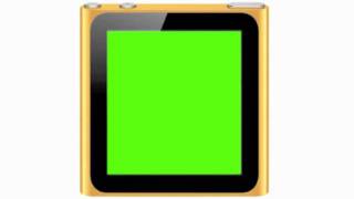 Green Screen iPod Nano Orange - GreenScreen4U