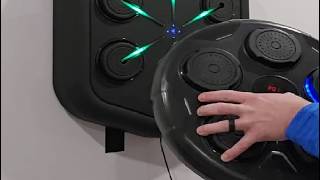 Music Boxing Machine for Adults Kids,Smart Boxing Pad Training Machine,Wall Target Punching Workout
