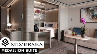 Silver Nova | Medallion Suite Full Walkthrough Tour & Review | Silversea Cruises | 4K | 2024 by Harr Travel 1,083 views 12 days ago 7 minutes, 31 seconds