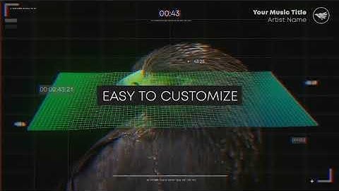 Wave Music Visualizer - After Effects Template