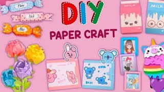 Paper craft/Easy craft ideas/ miniature craft / howto make/DIY/school hacks