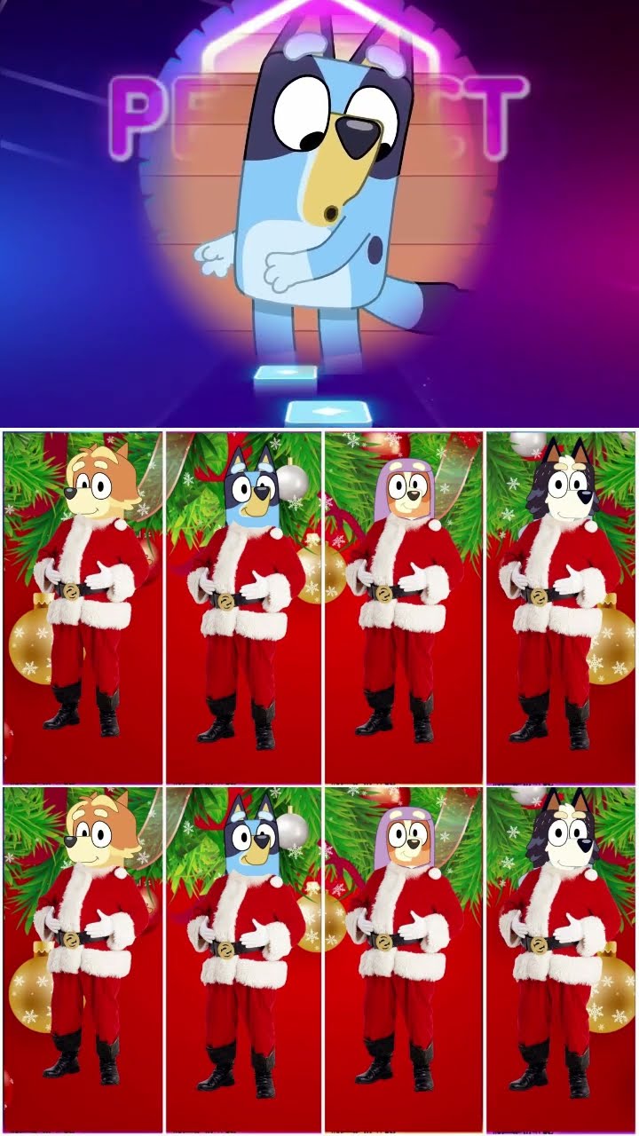 ?Christmas Bluey Bingo Team ? Christmas Bluey Bingo Team.Who Is Best? #bluey #shorts