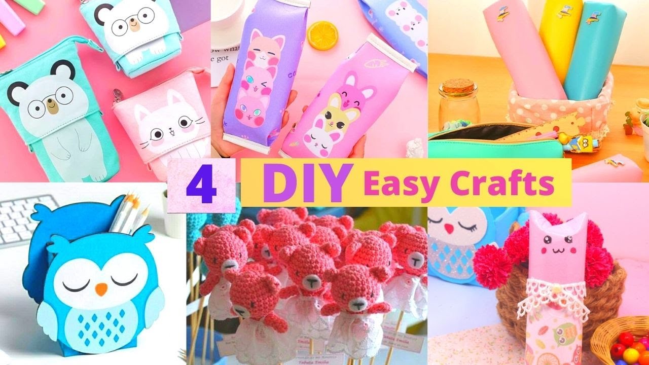4 Ingenious Girly School supplies Made From Waste Materials