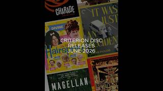 Coming to the Criterion Collection in June!