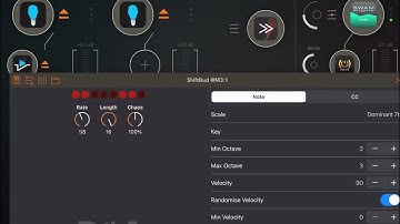 Giveaway - ShiftBud midi sequencer for iOS by Cem Olcay - 2nd demo