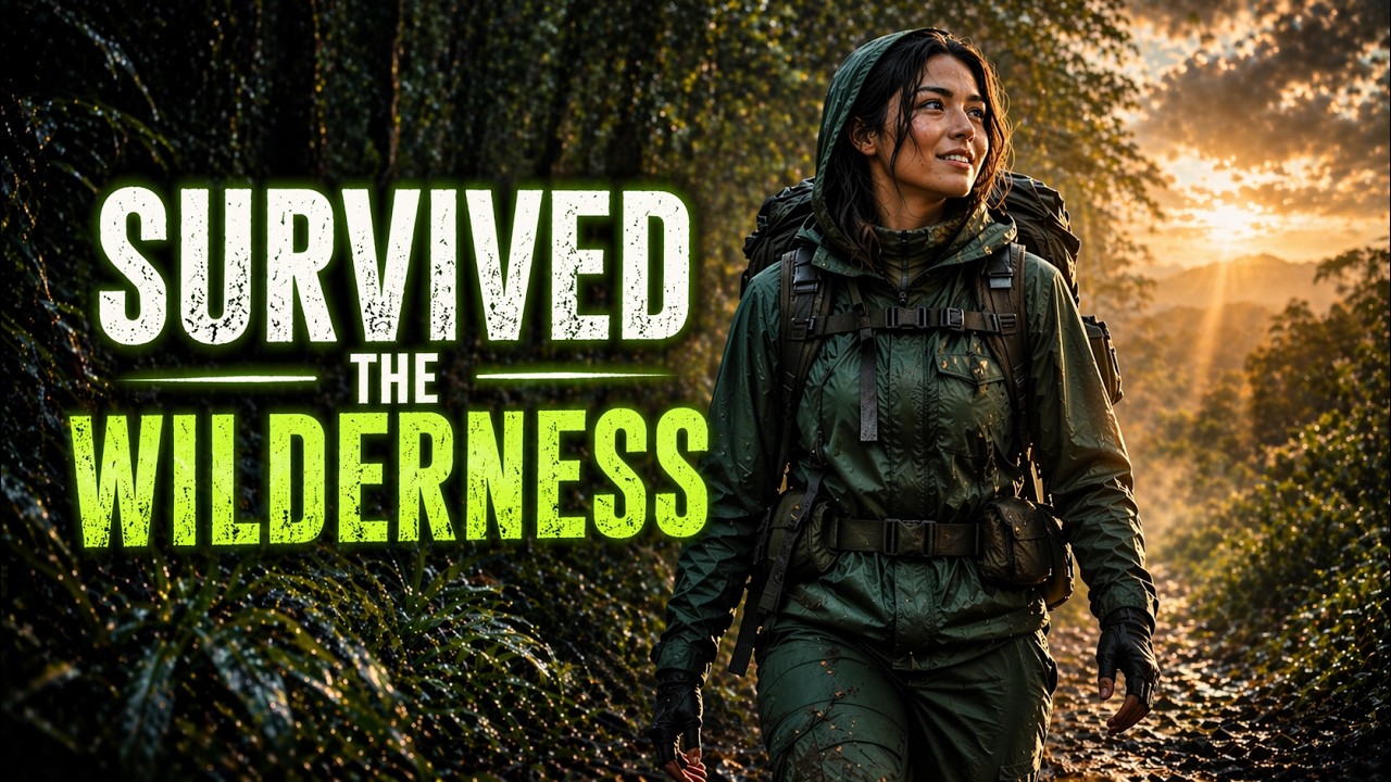 Alone in the Jungle for 24 Hours – A Silent Survival Journey 🌧️# ...