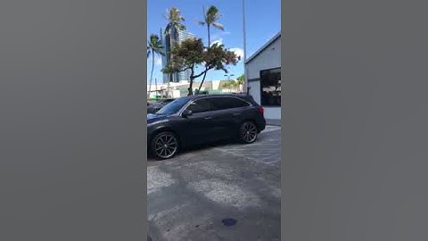 2015 Acura dmx 22inch rims