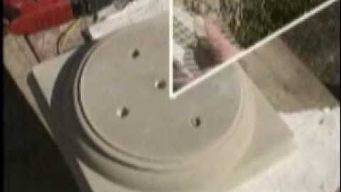 Drilling Technique for installing Cast Stone Columns - Part3 - Stone Legends Installation Video