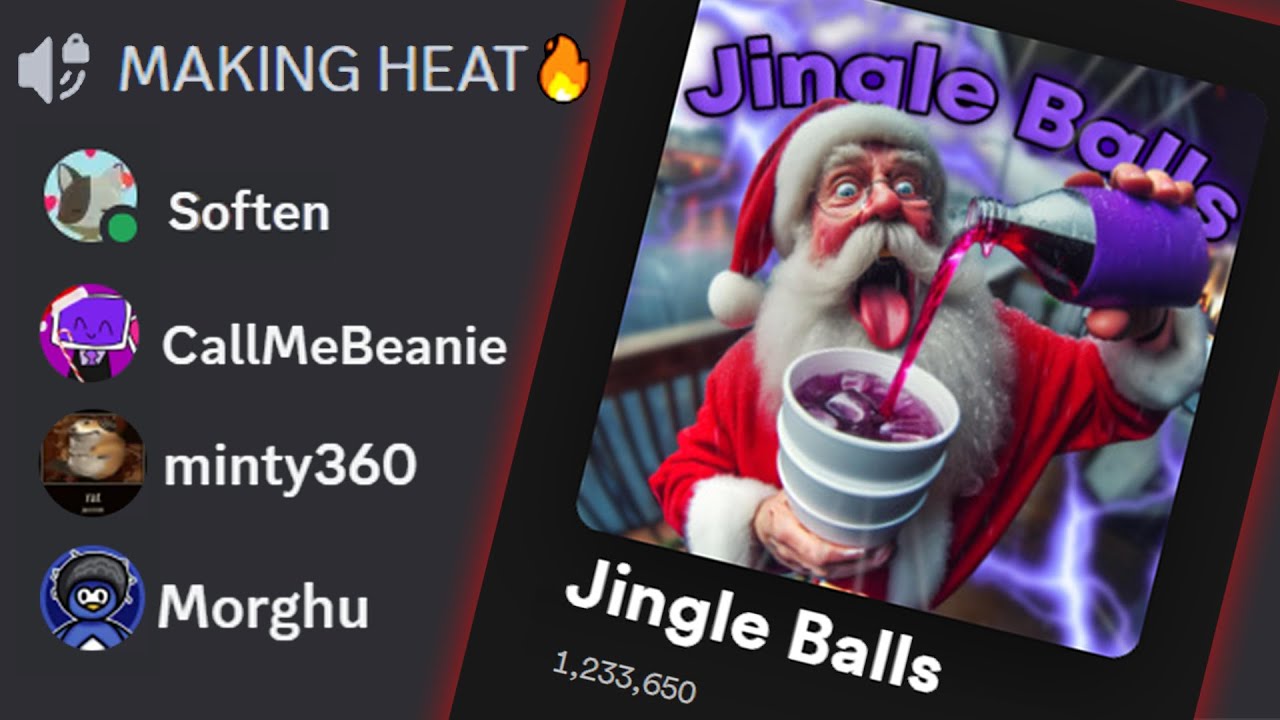 We made a CHRISTMAS SONG in 1 hour on discord