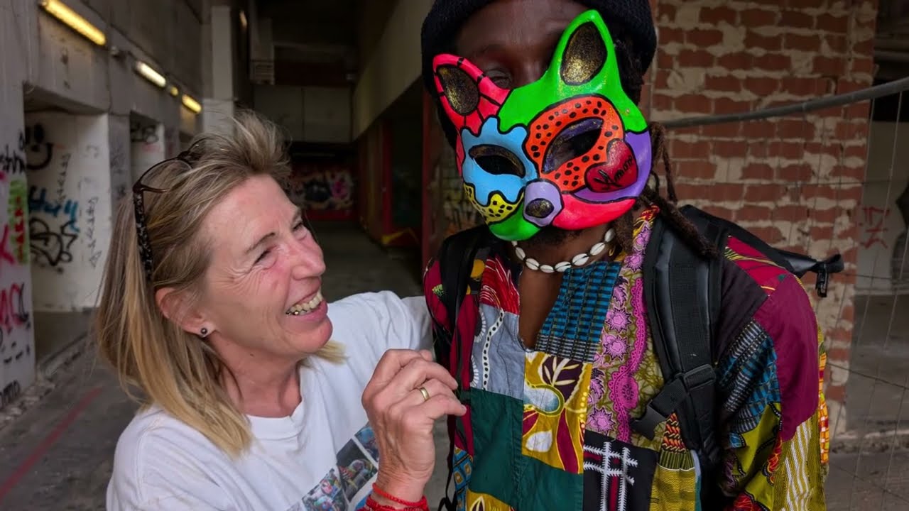 (keine) Guerilla Aktion - Kunst am Bauzaun - im Ihme-Zentrum in Hannover