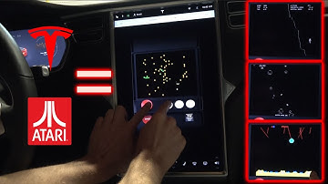 Tesla Version 9; Teslatari! Gaming in a Tesla!