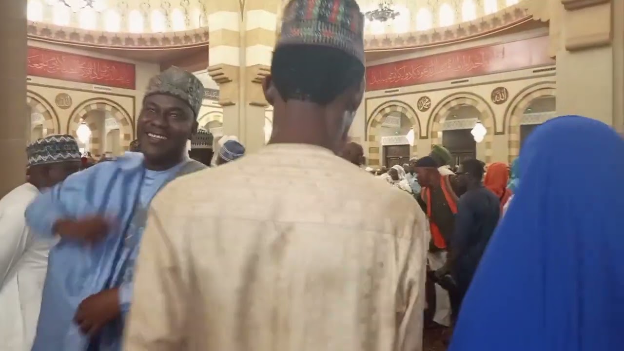 Muslims troop out for late Chief Imam of Ilorin, Sheik Muhammed Bashir Solihu Fridao prayer. 