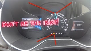 What happens if you put your car in REVERSE while driving? (Things NOT to do while driving)